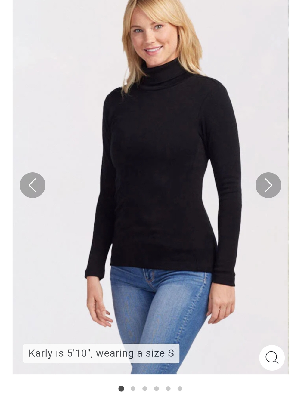 Woolx Navy Blue Turtleneck